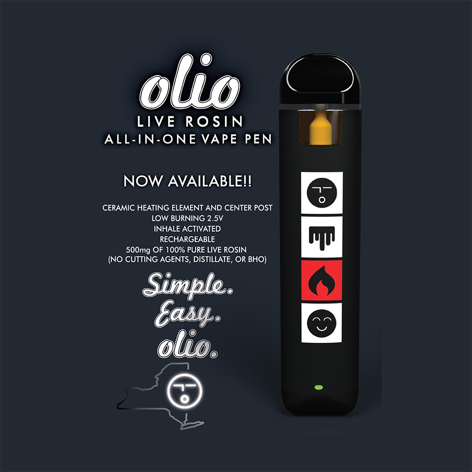 Olio Pomelo Punch Live Rosin All-in-One Vape (Hybrid) {0.5g}