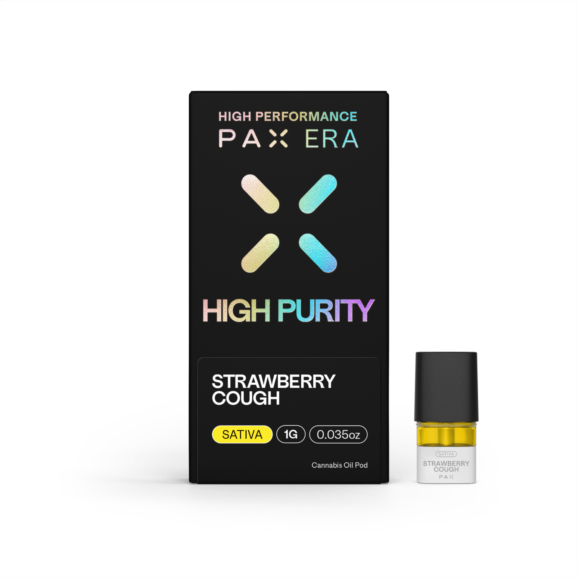 PAX Strawberry Cough High Purity THC Vape Pods (Sativa) 79% {1g}