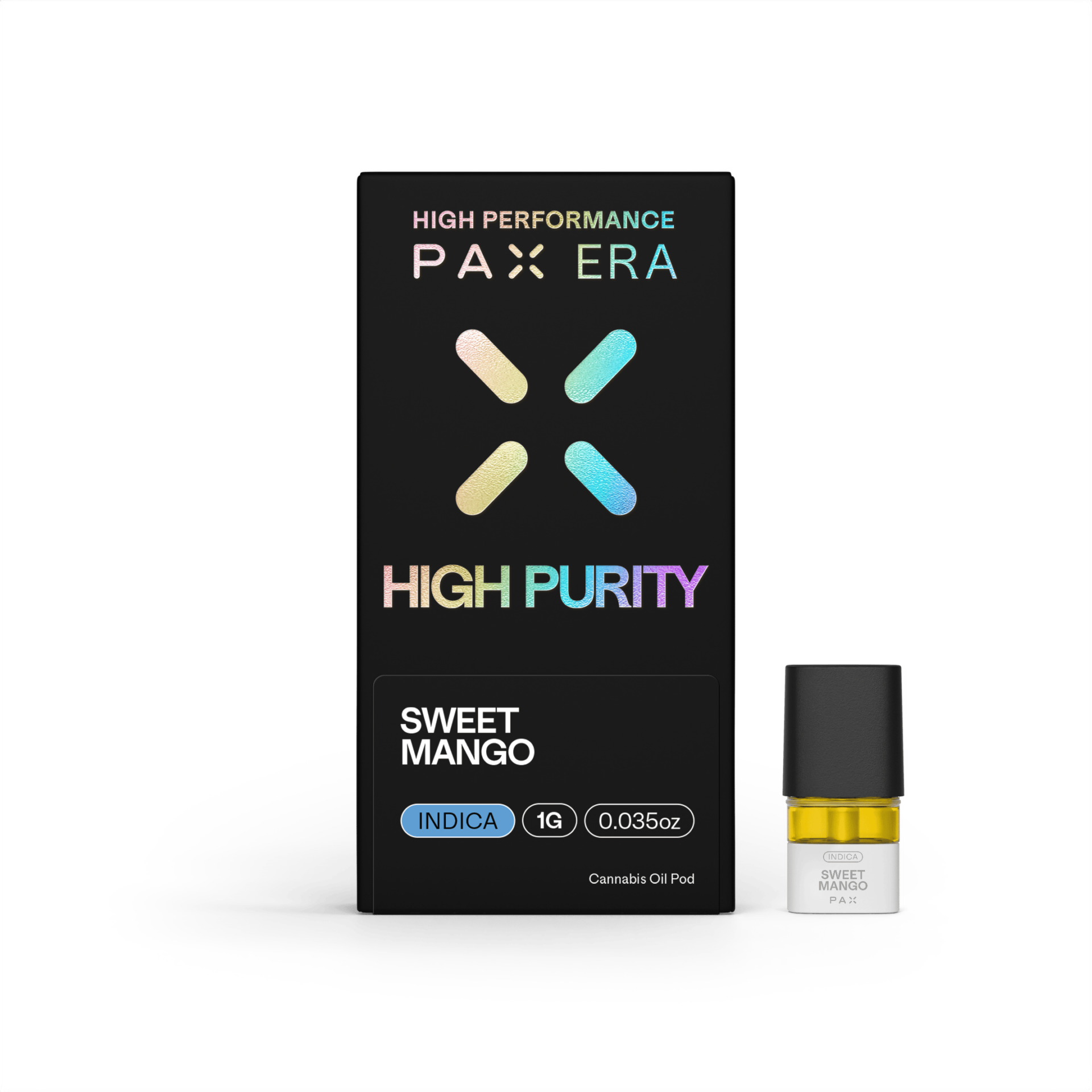 PAX Sweet Mango High Purity THC Vape Pods  (Indica) 75% {1g}