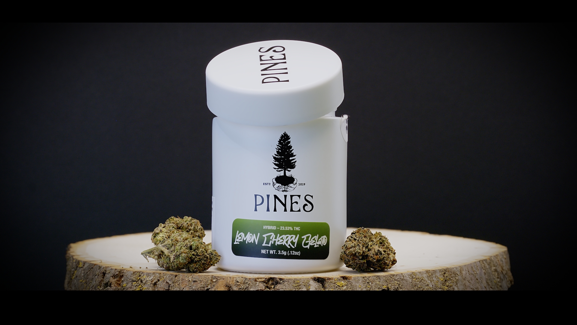 Pines Lemon Cherry Gelato Flower  {3.5g}