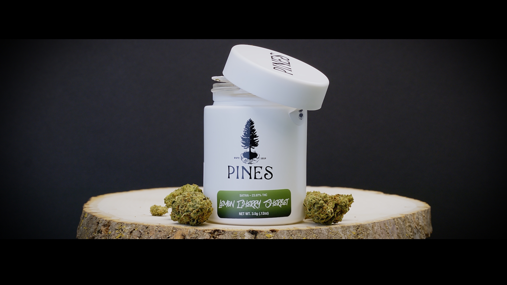 Pines Lemon Cherry Sherbet Flower  {3.5g}