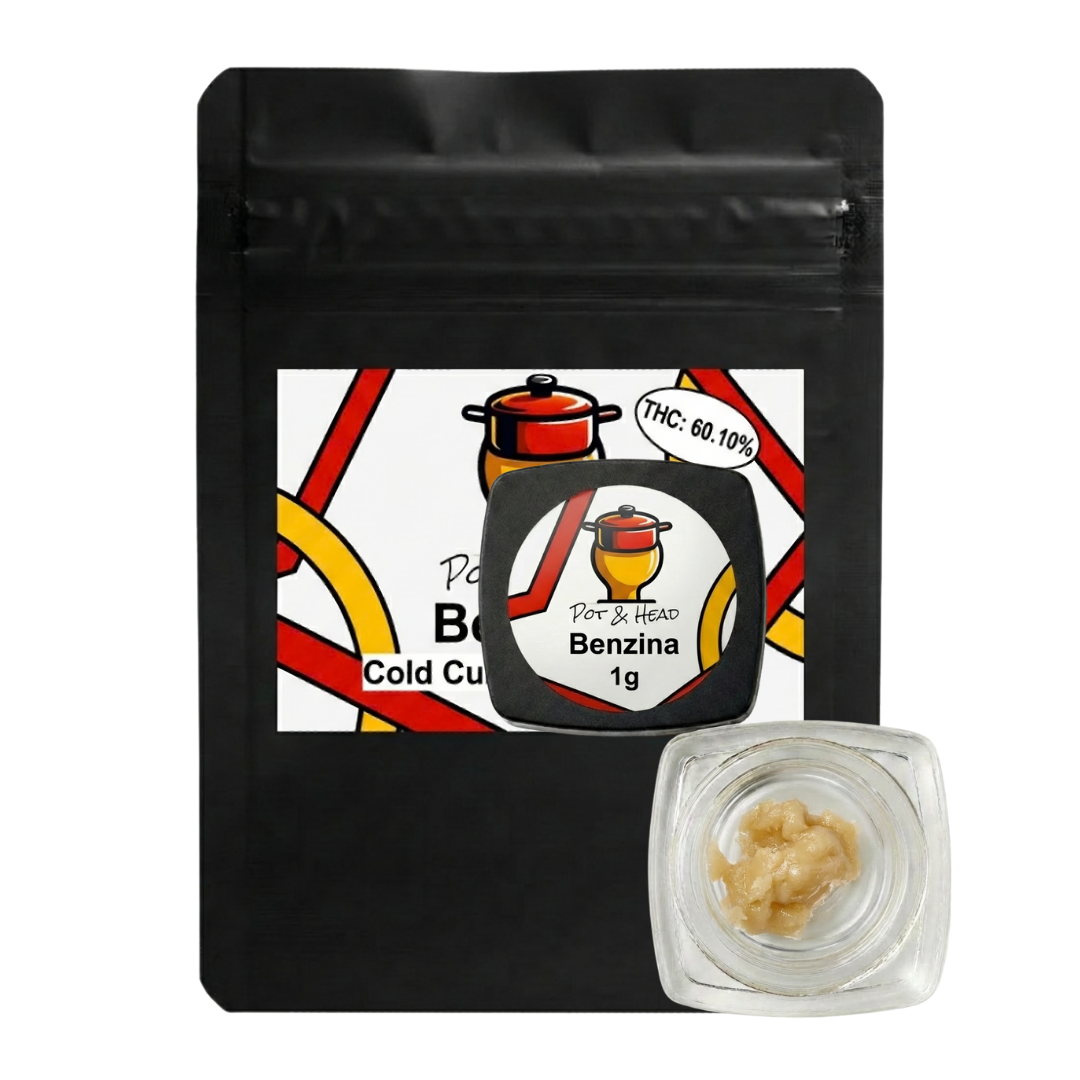 Pot & Head Benzina Live Rosin  60% {1g}