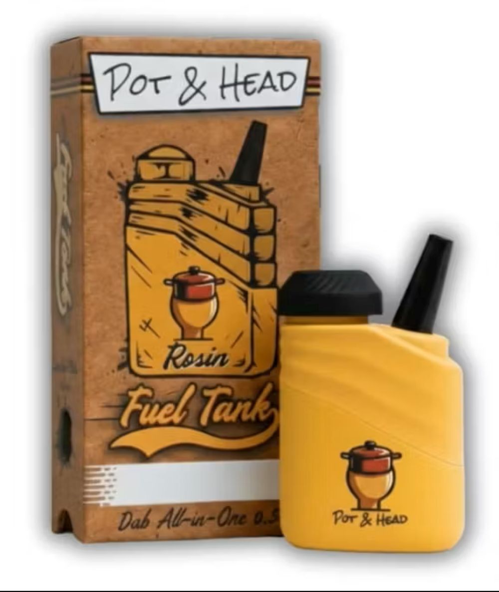 Pot & Head Gush Mintz Fuel Tank Live Resin All-In-One Vapes (Hybrid) 66% {0.5g}