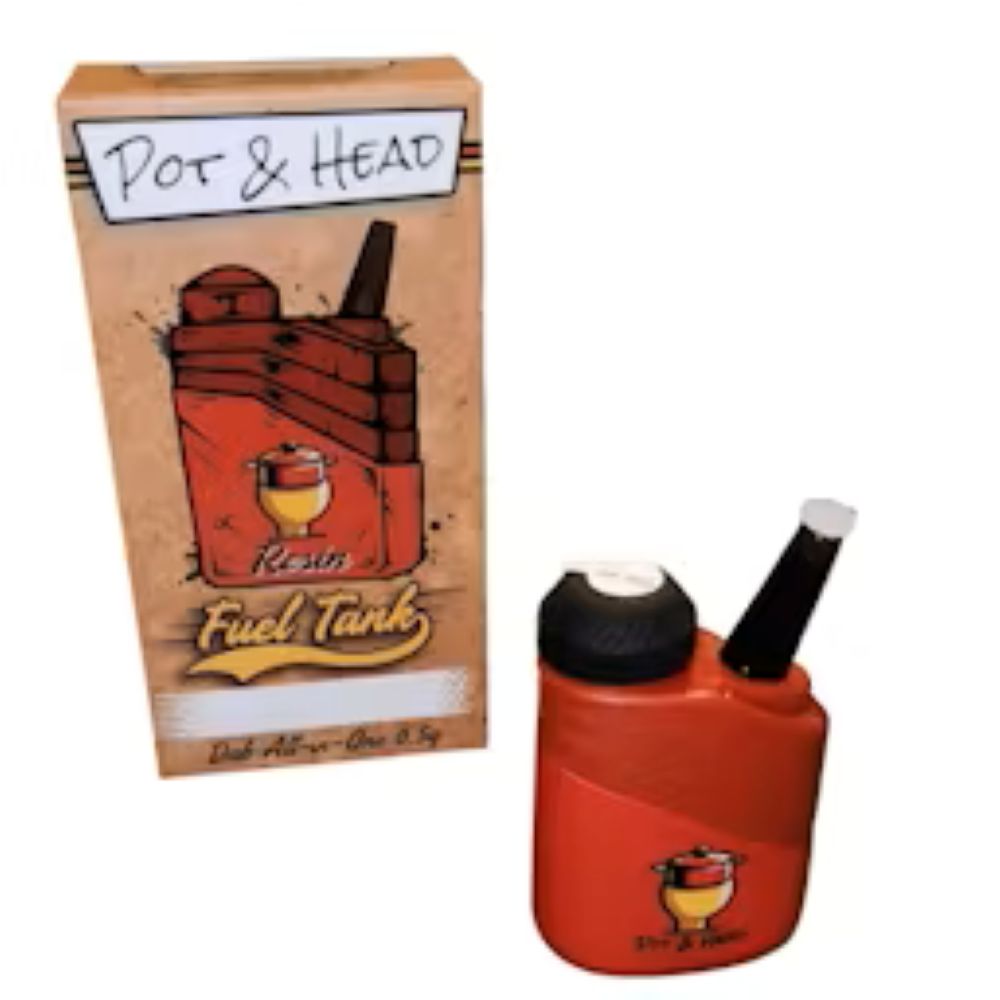 Pot & Head Ice Cream Cake Fuel Tank Live Resin All-In-One Vapes (Indica) 66% {0.5g}