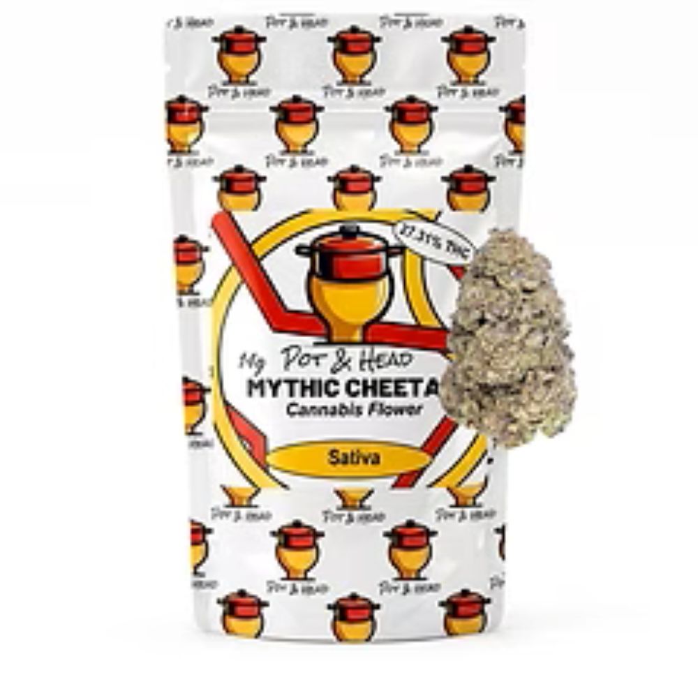 Pot & Head Mythic Cheetah Flower  (Sativa) 31.45% {14g}