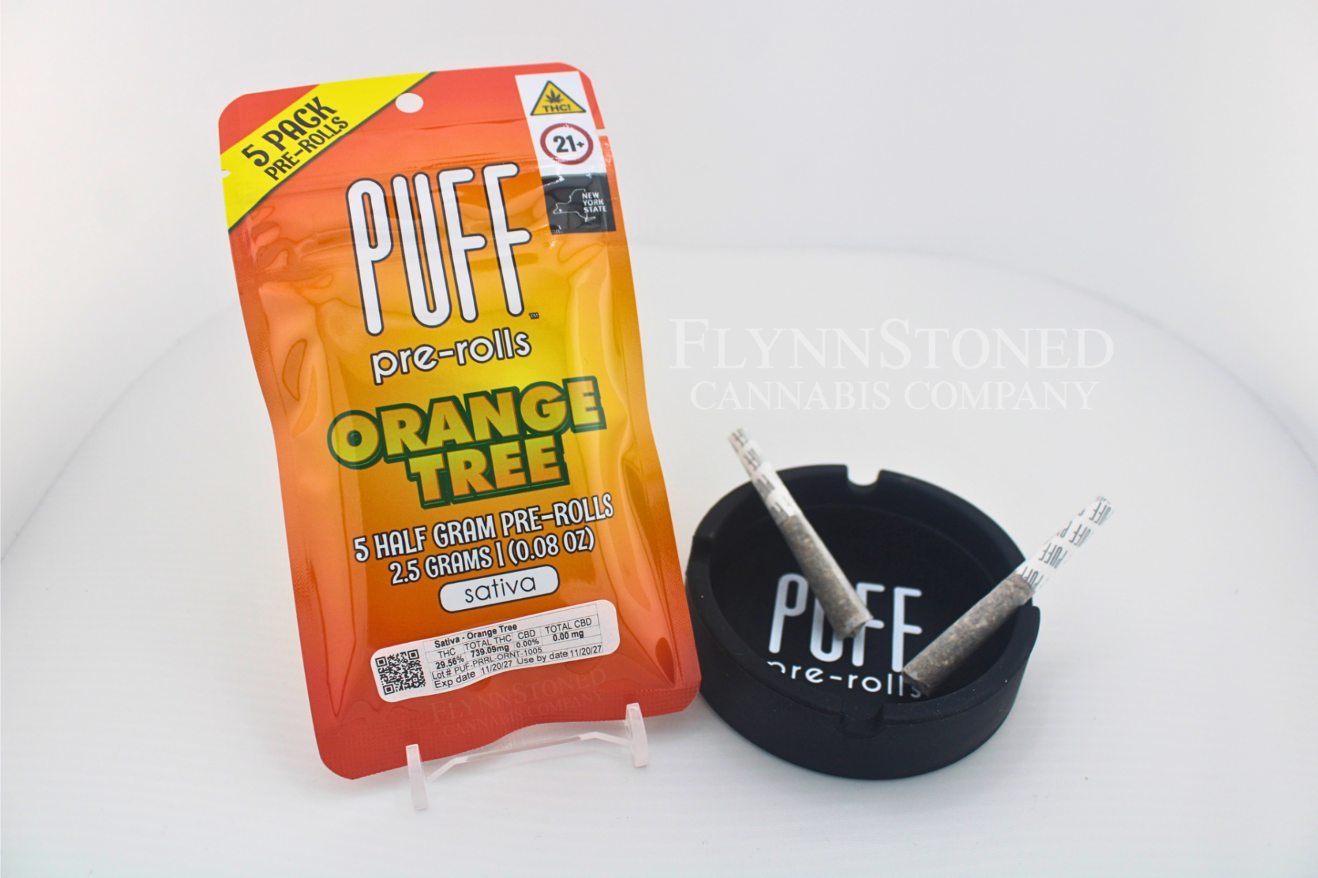 Puff Orange Tree Pre-Roll 5-pack (Sativa) 19% {2.5g}