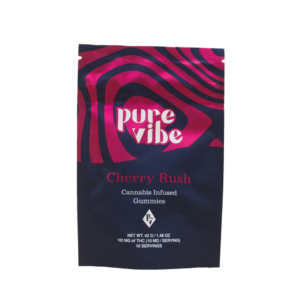 Pure Vibe Cherry Gummies Edibles