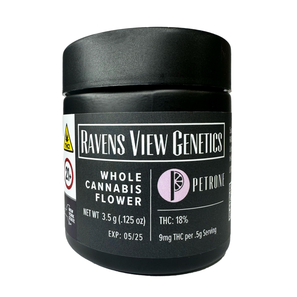 Raven's View Genetics Petrone Flower Jar