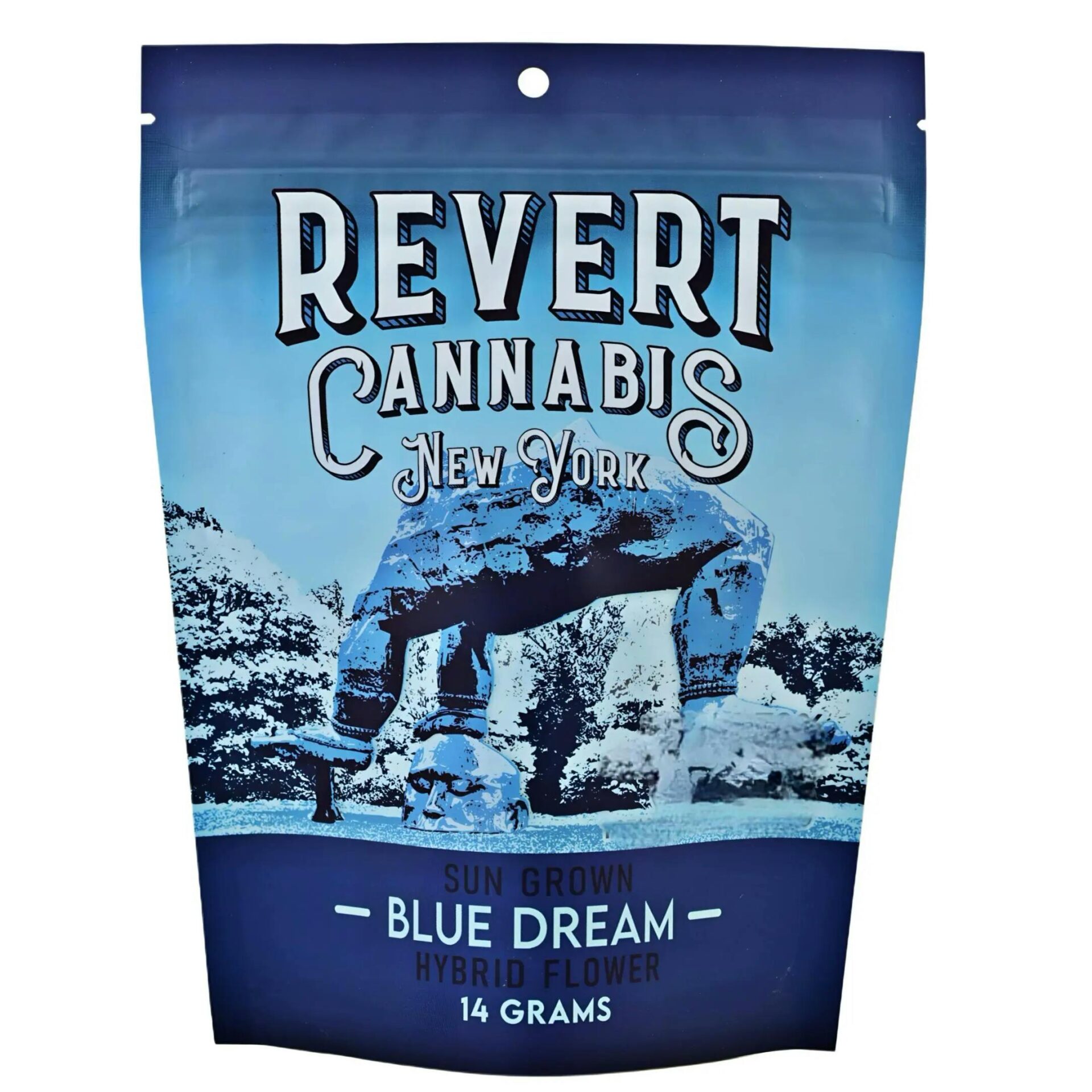 Revert Blue Dream Sungrown Flower  (Hybrid) 26.70% {14g}