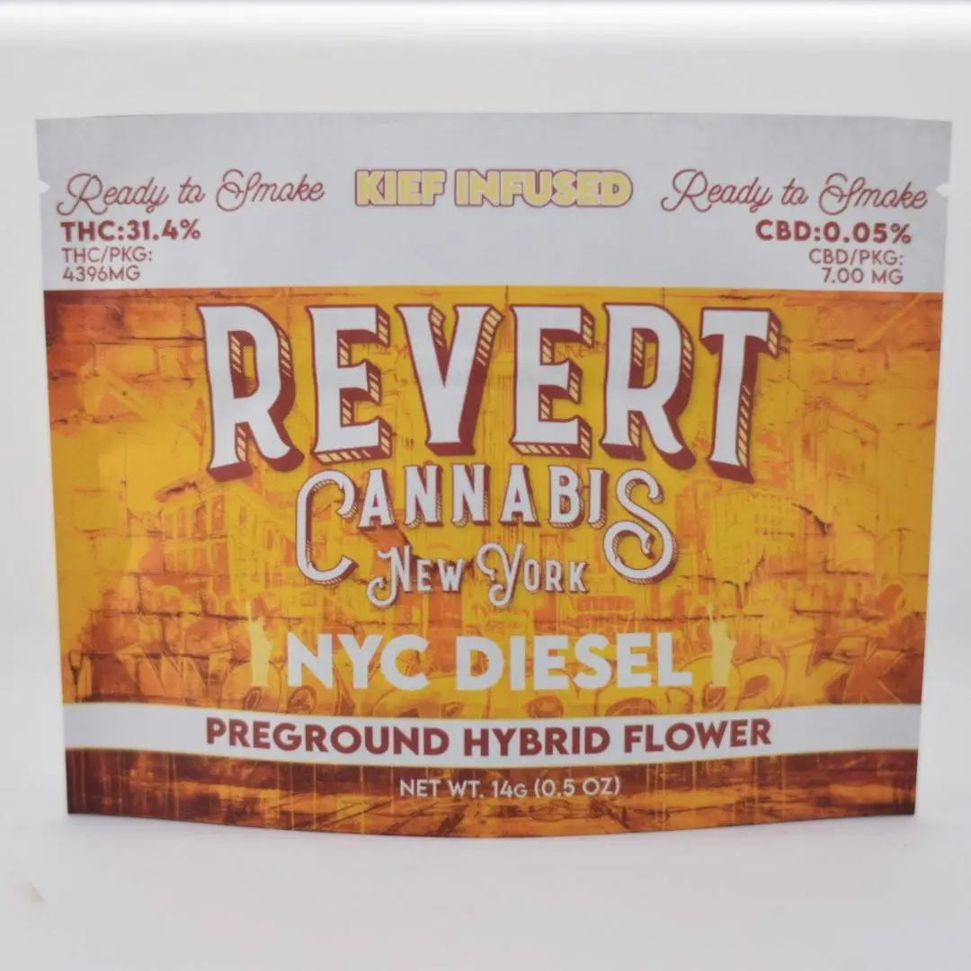 Revert NYC Diesel Infused Ground Flower  (Hybrid) 30% {14g}