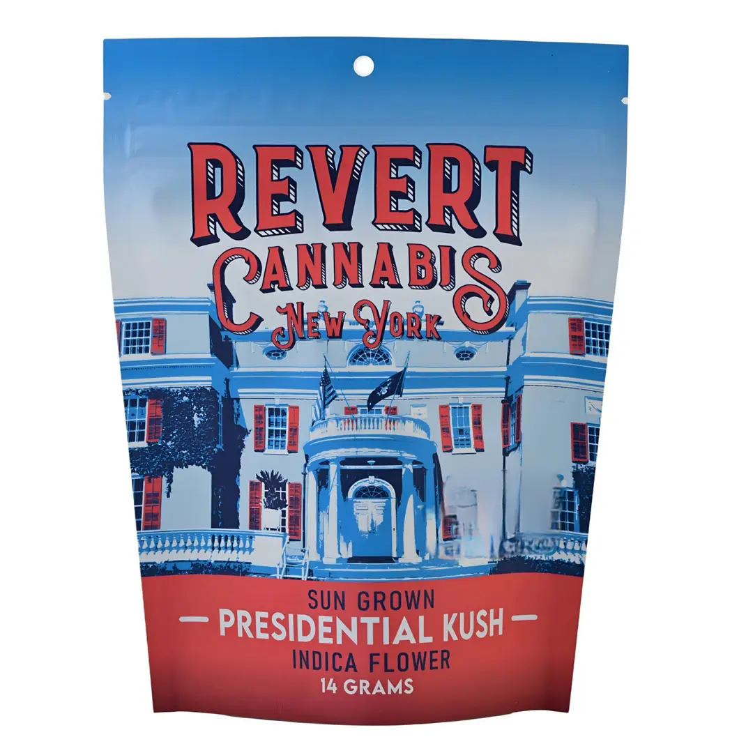 Revert Presidential Kush Sungrown Flower  (Indica) 26.10% {14g}