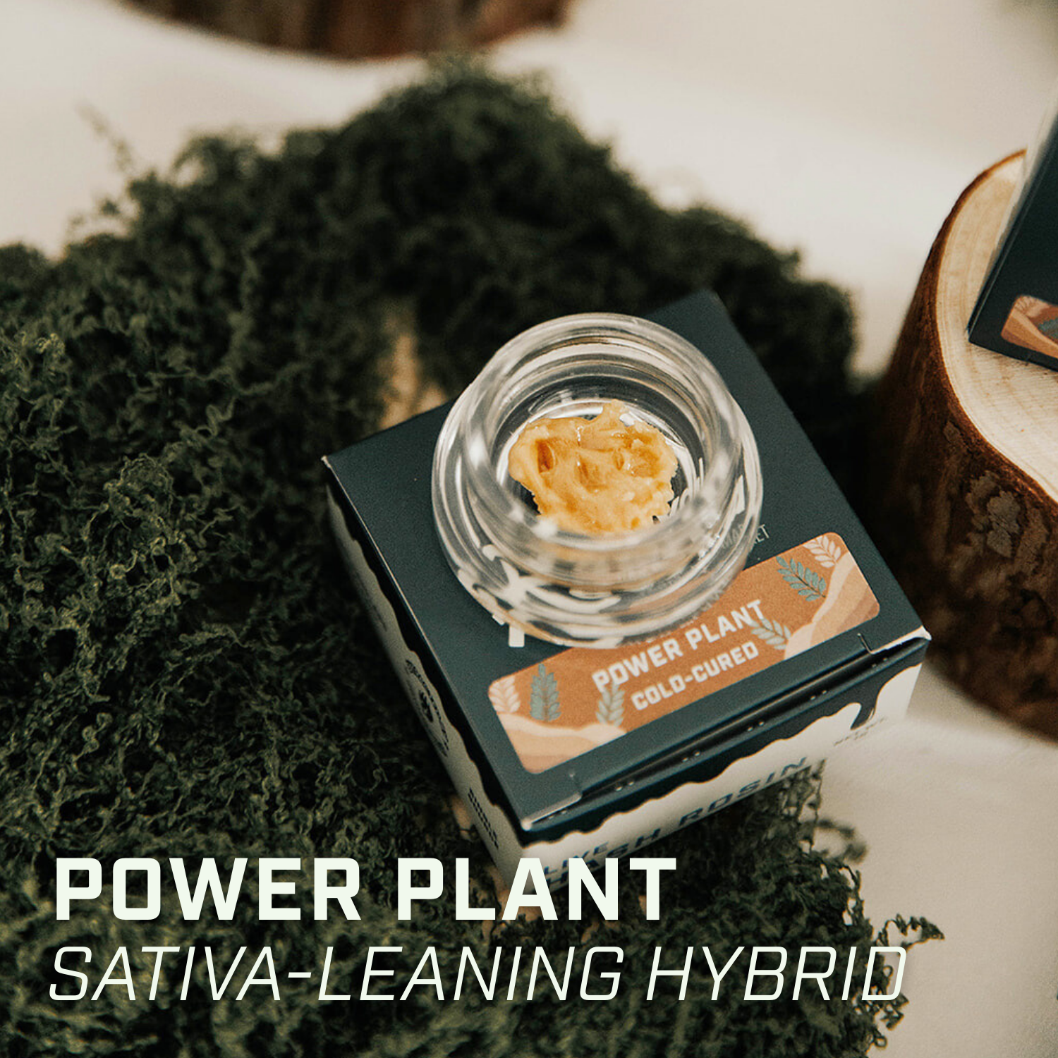 Revival Power Plant Cold Cured Live Rosin  (Sativa) 76% {1g}
