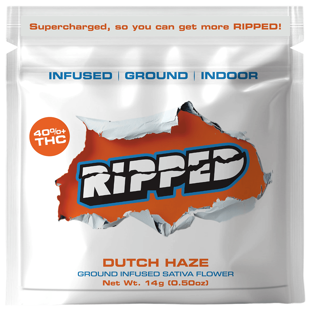 Ripped Dutch Haze Infused Ready To Roll Flower (Sativa) 41.20% {14g}