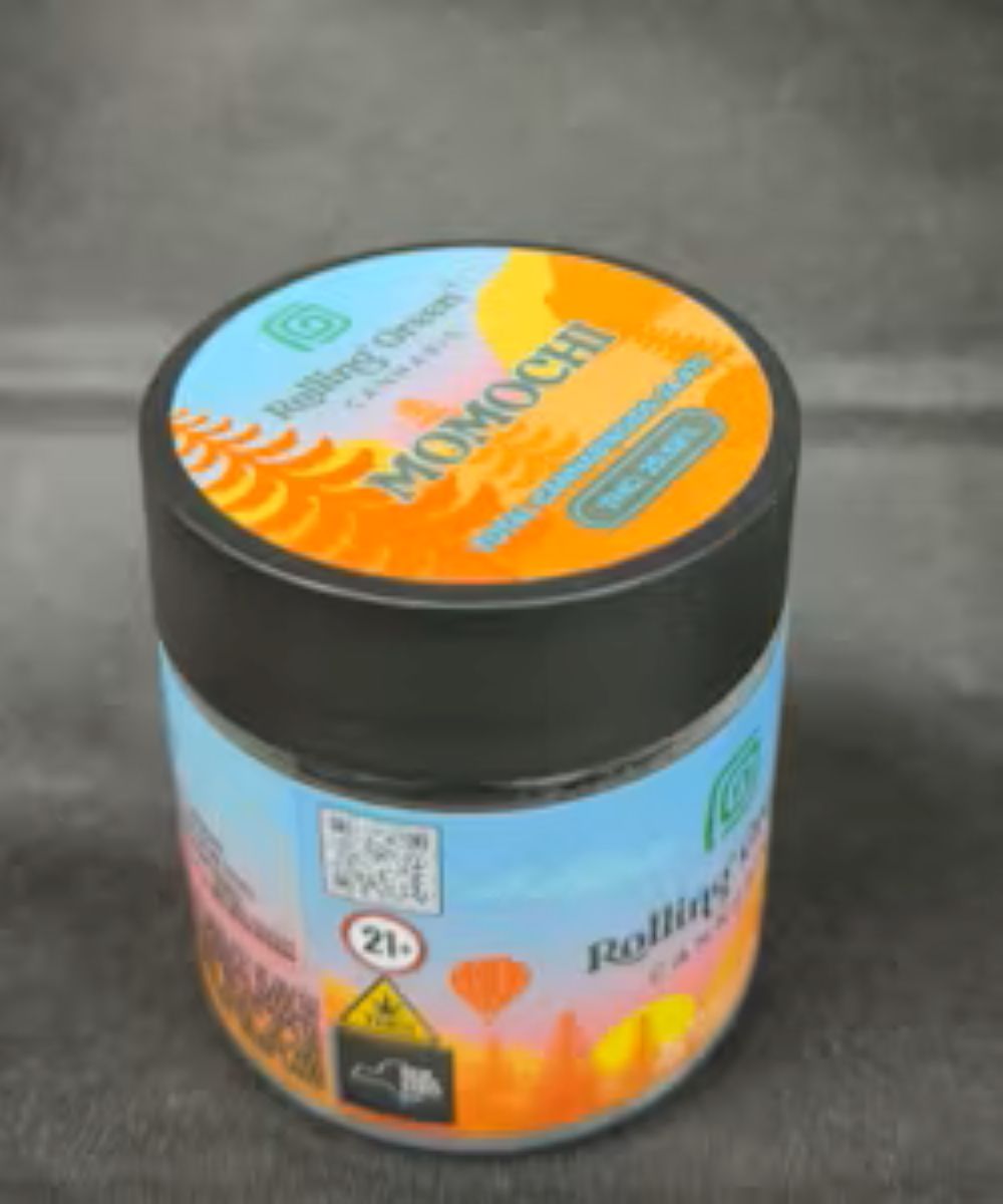 Rolling Green Cannabis Momochi Flower  (Hybrid) 29.58% {3.5g}
