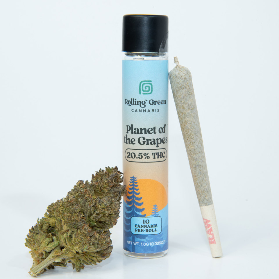 Rolling Green Planet of the Grapes pre-Roll