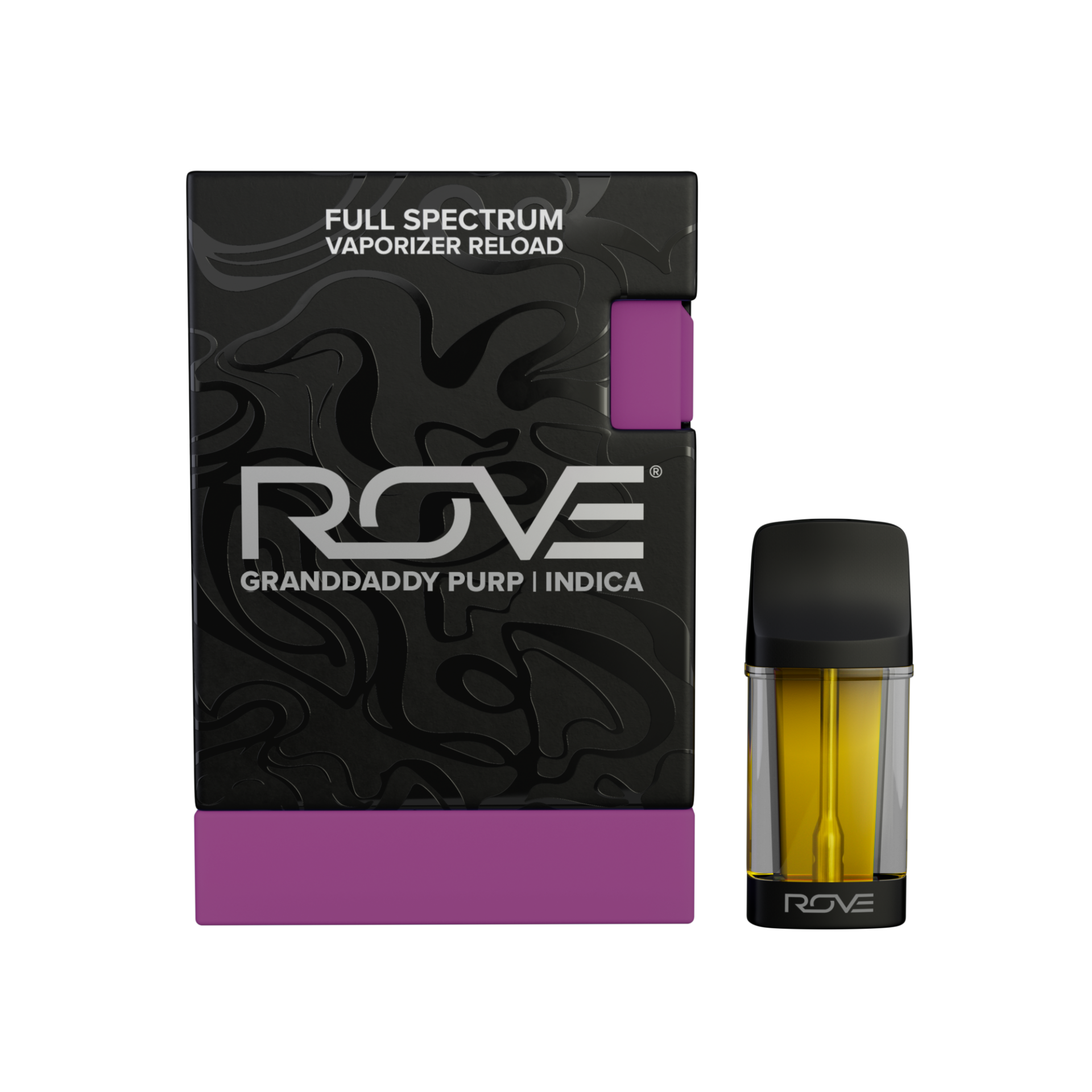 Rove Granddaddy Purp Live Resin/Diamond Reload Vape Pods  (Indica) 90.5% {1g}