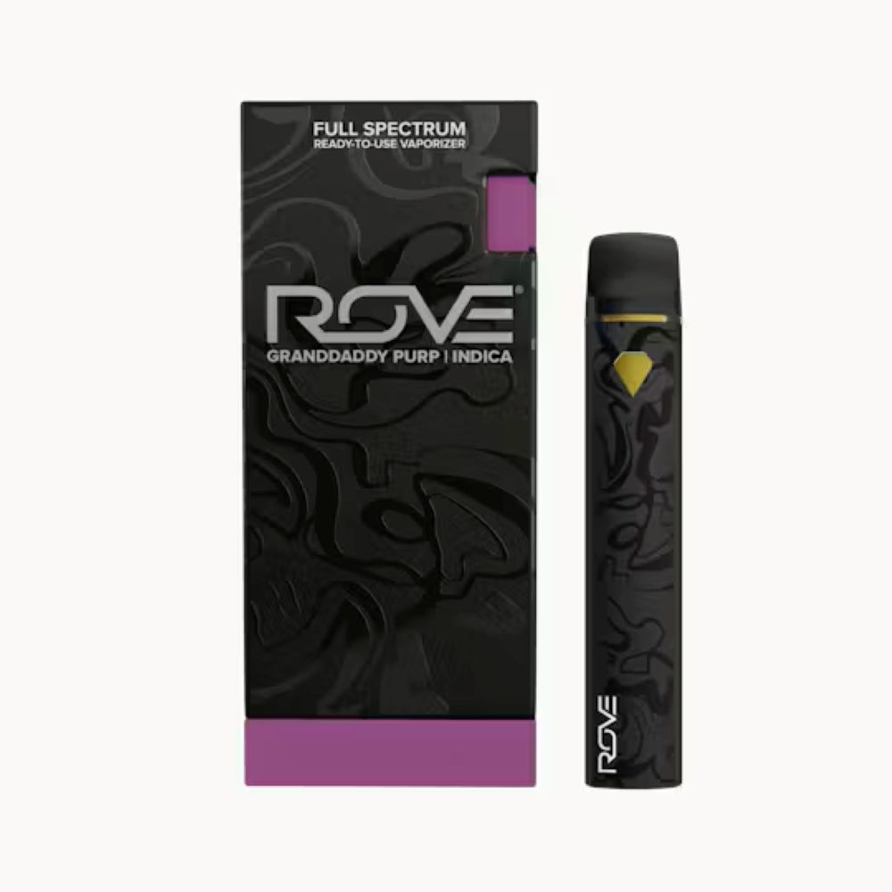 Rove Granddaddy Purp Pod Vape (Indica) 90% {1g}