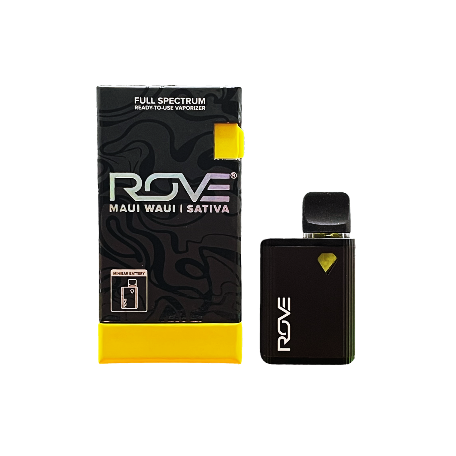 Rove Maui Waui Live Resin/ Diamond Mini Bar All-In-One Vapes (Sativa) 91.70% {0.5g}