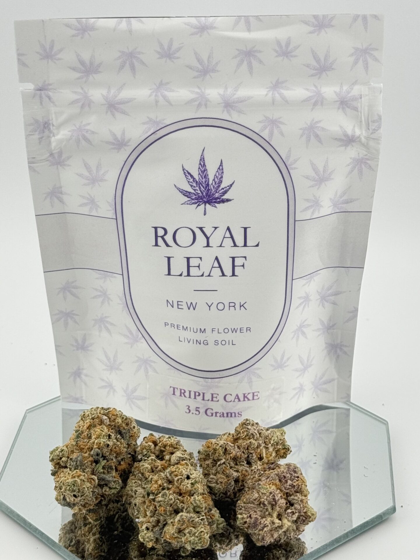 Royal Leaf Triple Cake Flower  (Indica) 25% {3.5g}