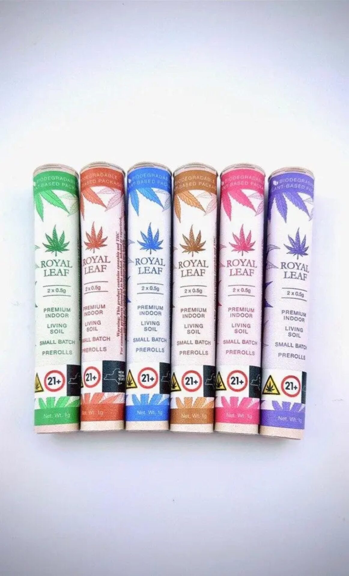 Royal Leaf Triple Cake Indoor Pre-Rolls 2-pack (Indica) 24.8% {1g}