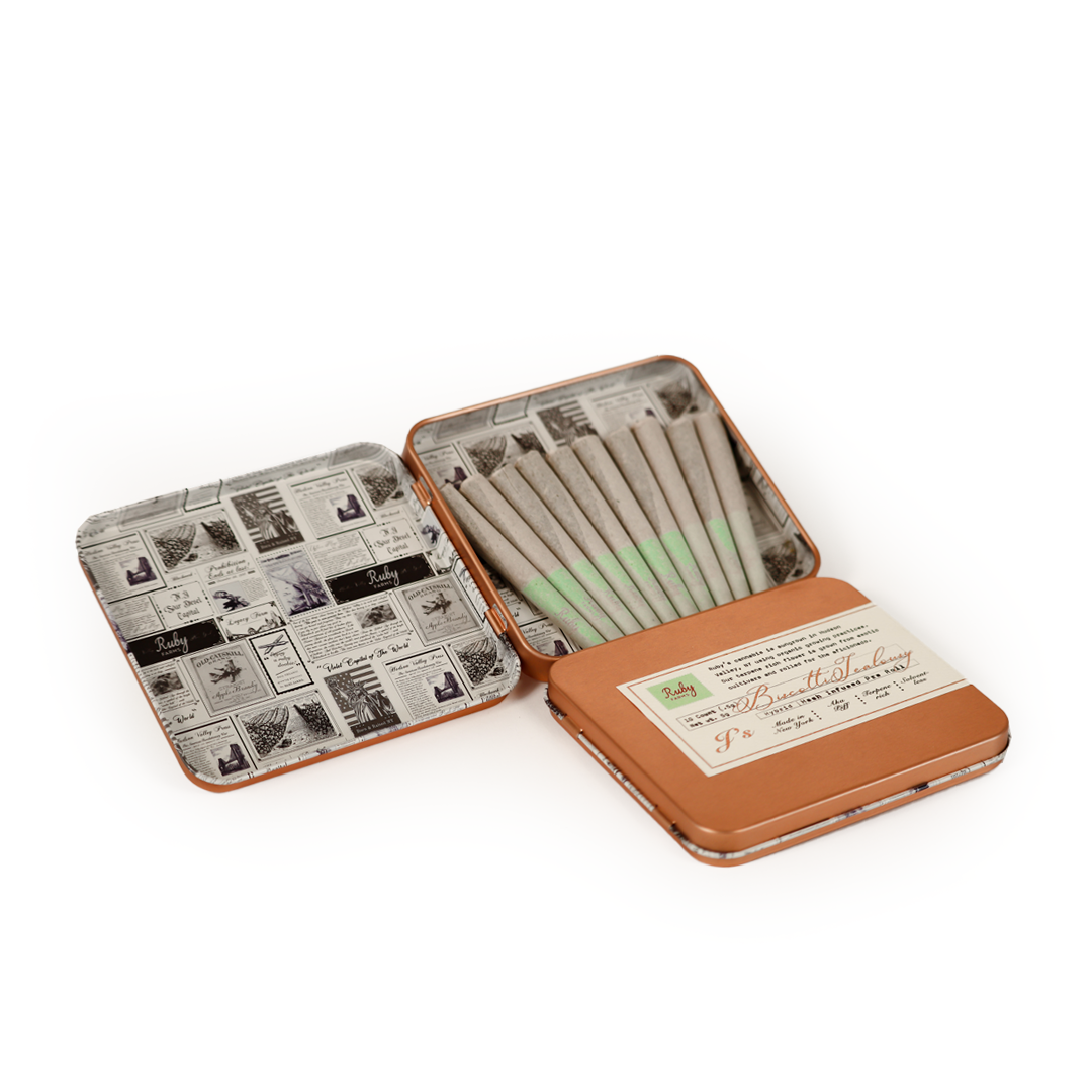 Ruby Farms Biscotti Jealousy Hash Doobies Infused Pre-Rolls 10-pack 43% {5g}
