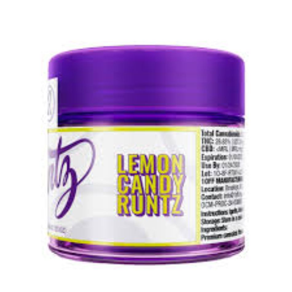 Runtz Lemon Candy Runtz Flower  (Hybrid Sativa) 29% {3.5g}