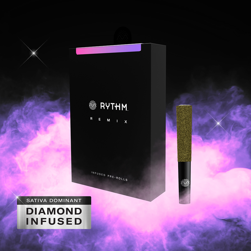 Rythm Durban Poison Remix Infused Pre-Rolls 5-pack (Sativa) 41% {2.5g}