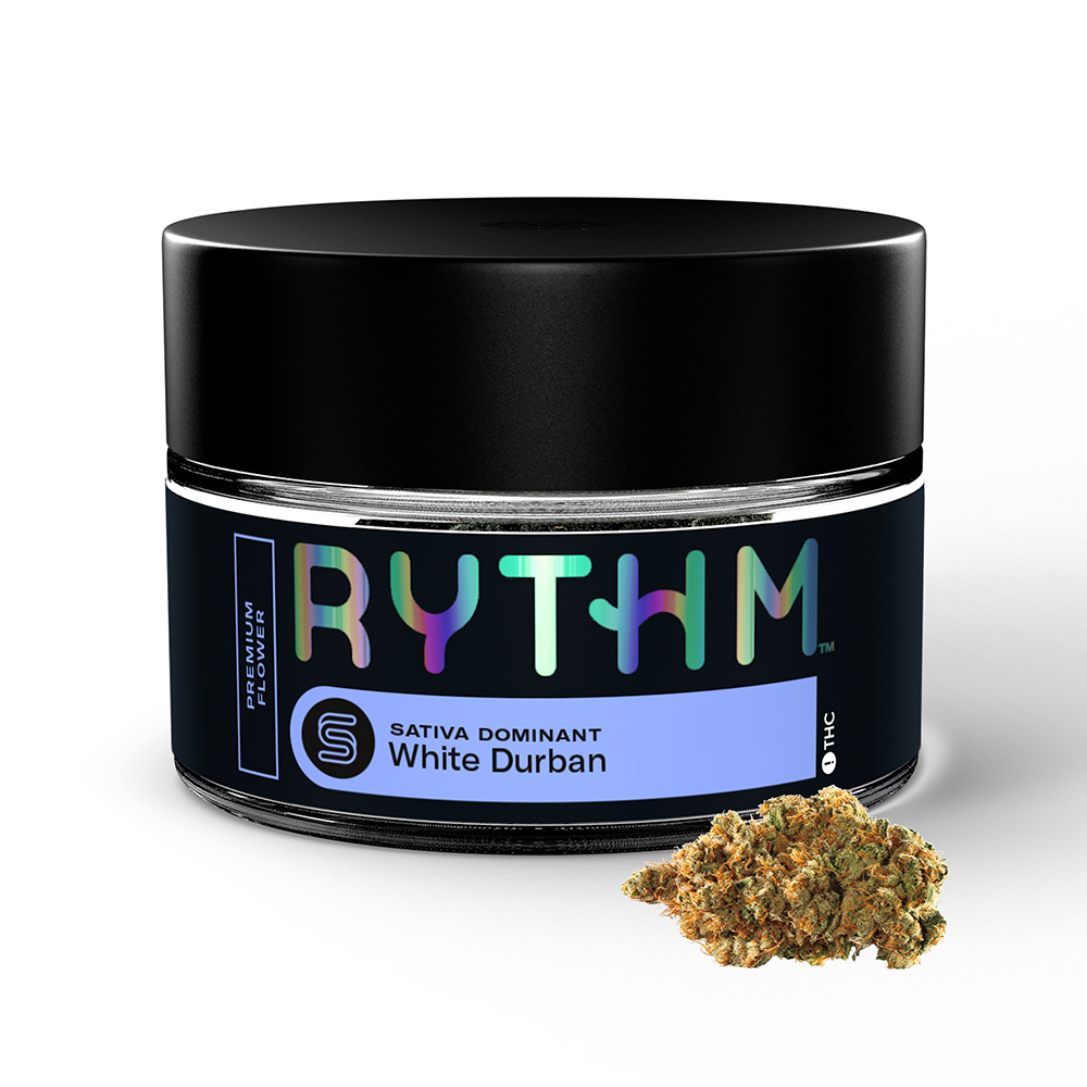 Rythm White Durban Flower Hybrid Sativa