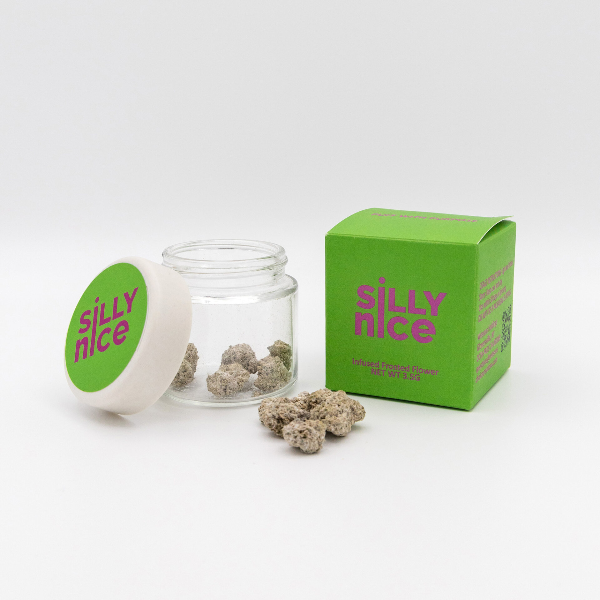 Silly Nice Papaya Wine Frosted Flower Concentrate (Hybrid) 36% {3.5g}
