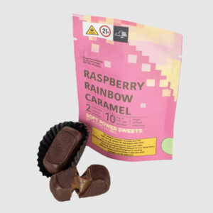 Soft Power Sweets Raspberry Almond Caramel Edibles 2-pack