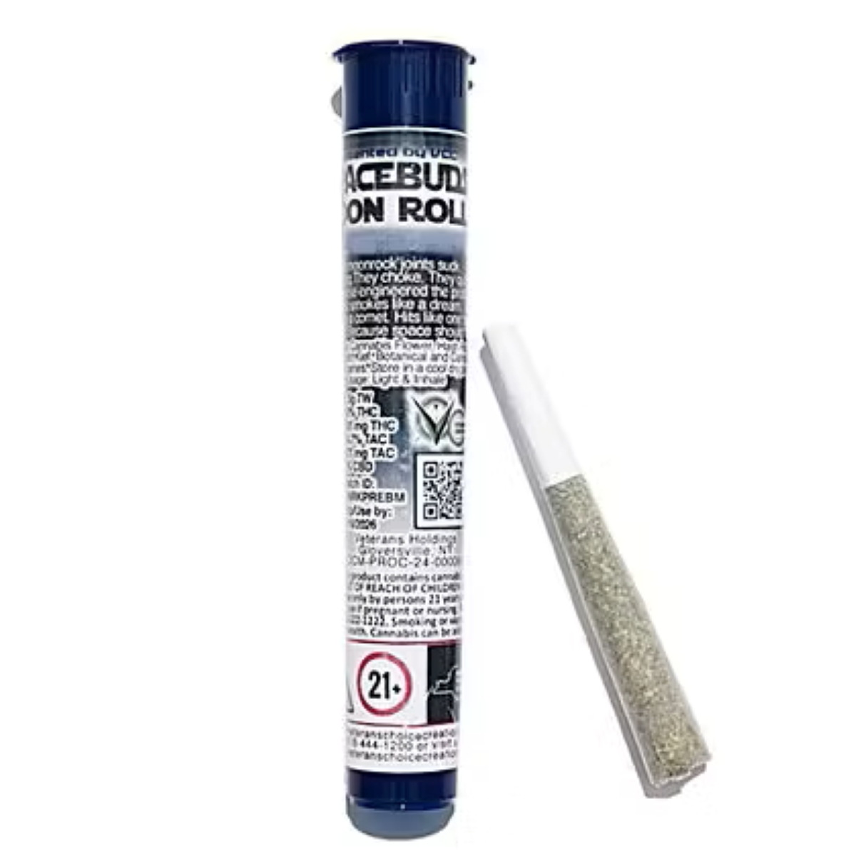 SpaceBuds Apple Pie Moonrock Infused Pre-Roll (Hybrid Indica) 40% {1.5g}