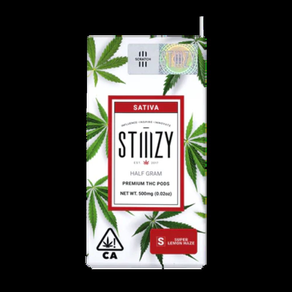 Stiiizy Super Lemon Haze Vape Pods (Sativa) 94.54% {1g}