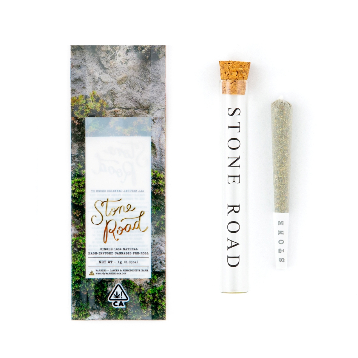 Stone Road Pineapple Diesel Infused Pre-Roll (Sativa) 39.34% {1g}