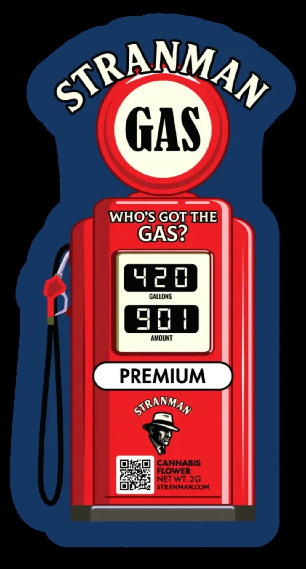 Stranman Amnesia Haze Flower  (Sativa) 27% {2g}