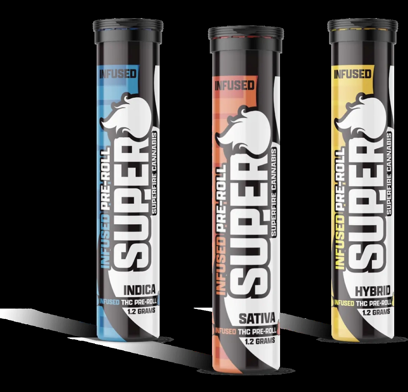 SuperFire Kiwi Skywalker Infused Pre-Roll (Indica) 41% {1.2g}