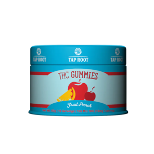 Tap Roots Fruit Punch 10mg gummies; 100mg