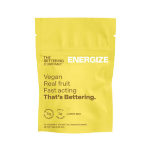 The Bettering Company Energize Lemon Zest 2 1 Thc Thcv Gummies Sativa