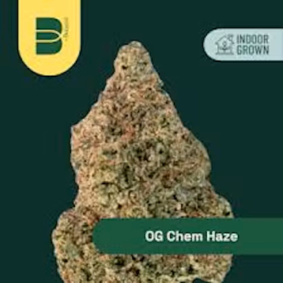 The Botanist OG Chem Haze Flower (Hybrid) 28% {3.5g}