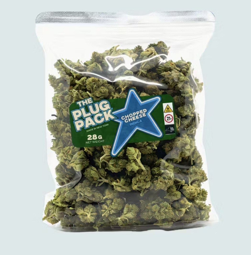 The Plug Pack Chopped Cheese Flower  (Indica) 20.25% {28g}