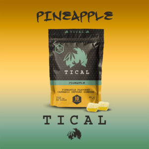 Tical Pineapple Gummies Edibles