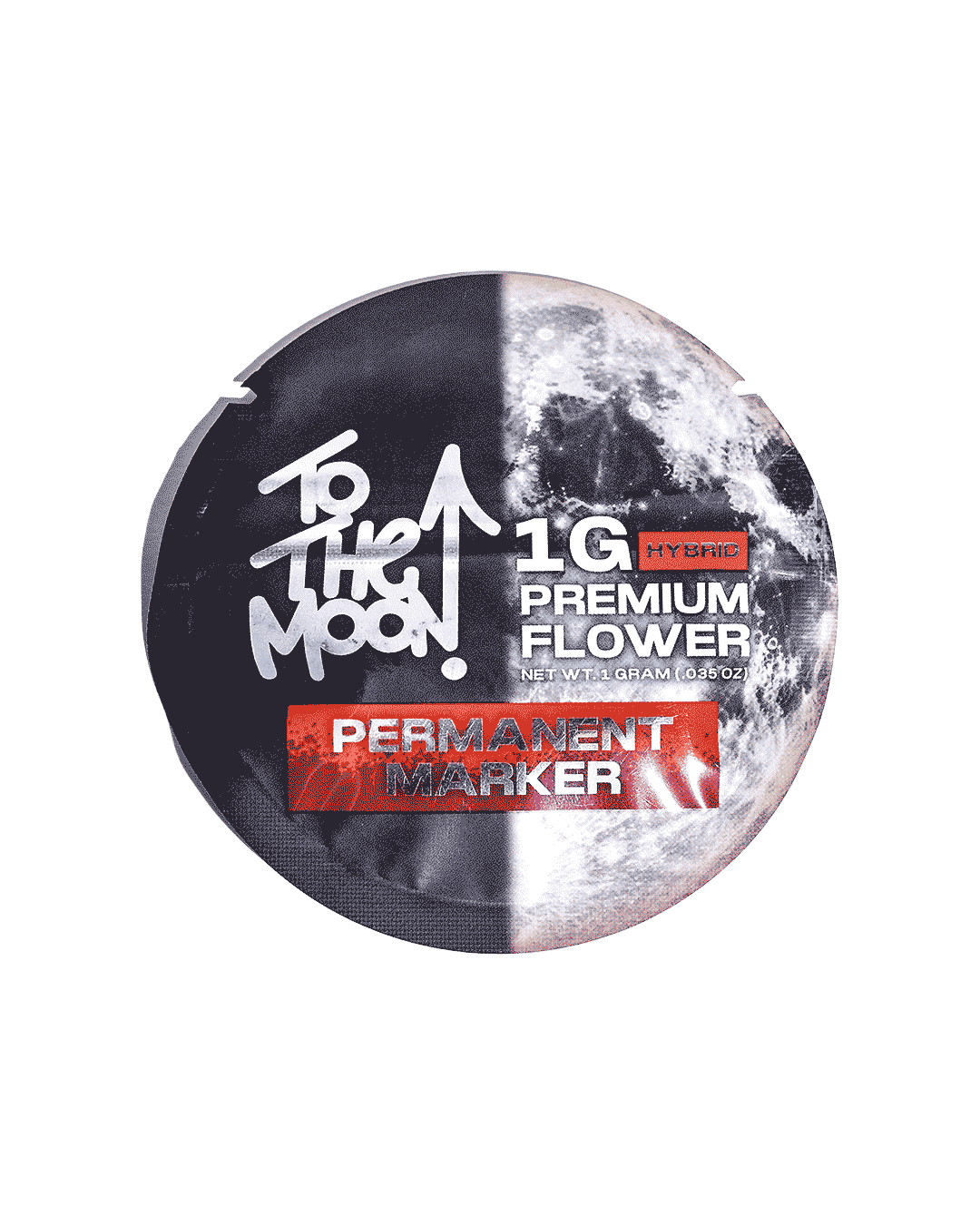 To The Moon Permanent Marker Flower  (Hybrid) 28.55% {1g}