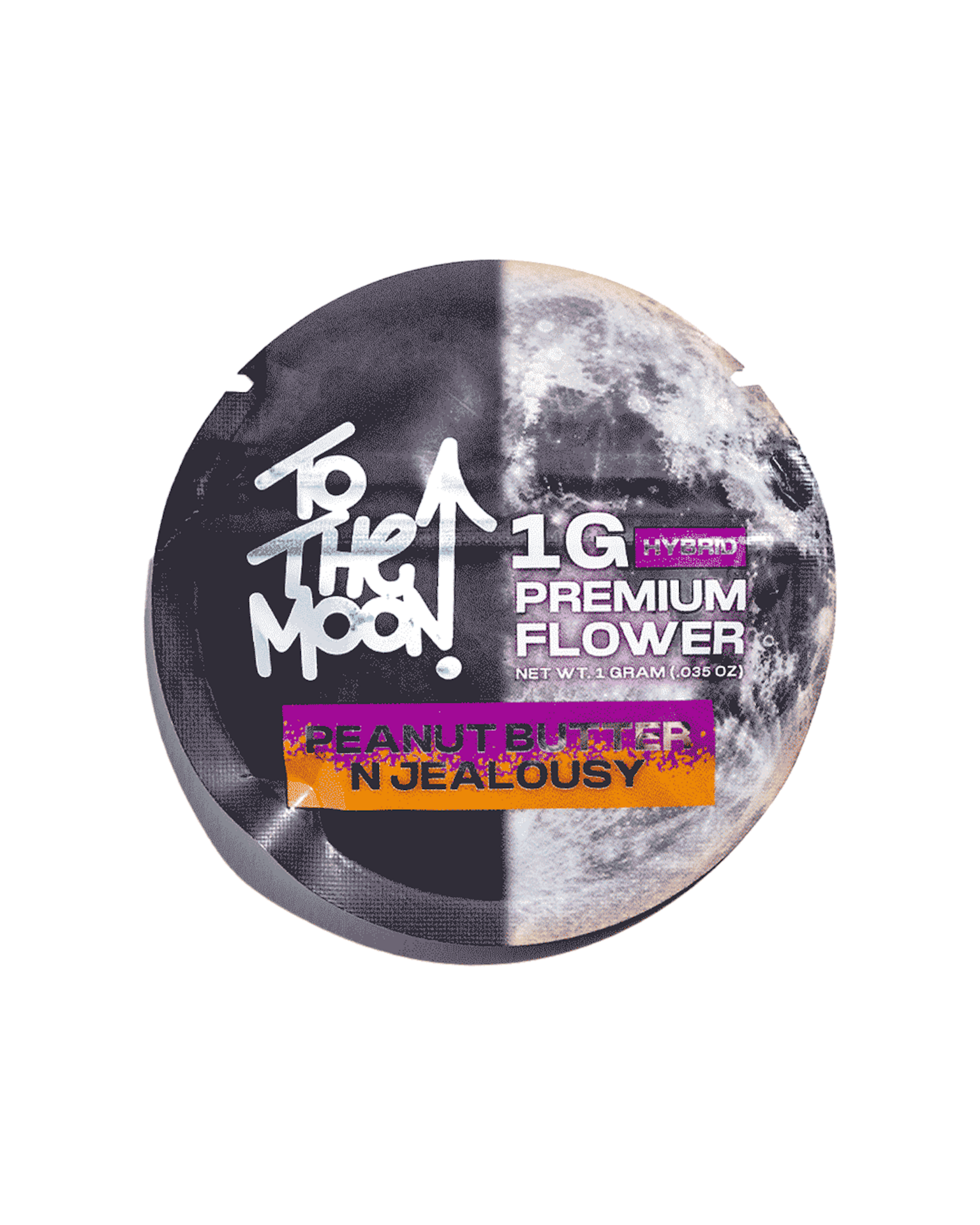 To The Moon Peanut Butter N Jealousy Flower  (Hybrid) 28.38% {1g}