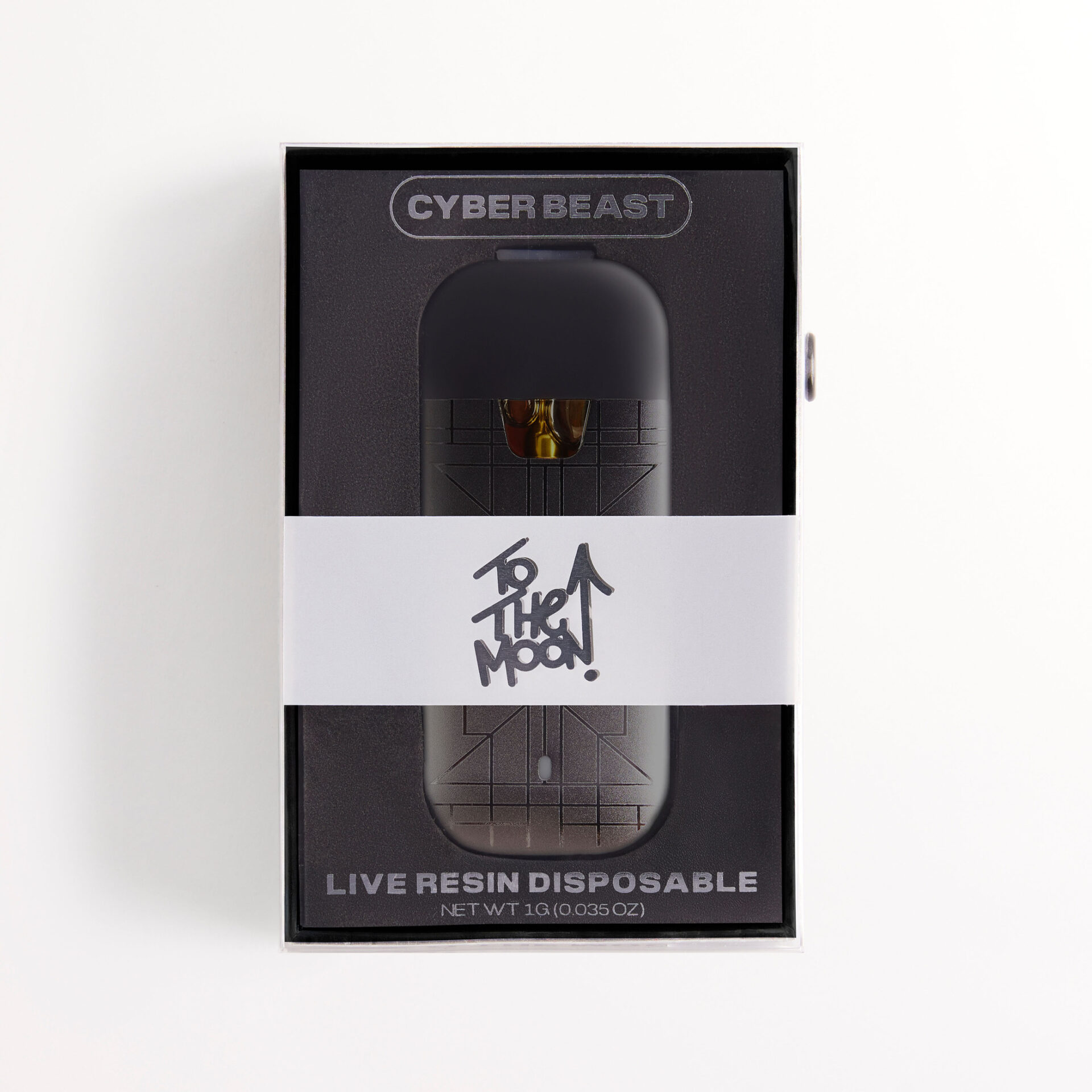 To The Moon Cyber Beast Live Resin All-In-One Vapes  (Sativa) 79.17% {1g}
