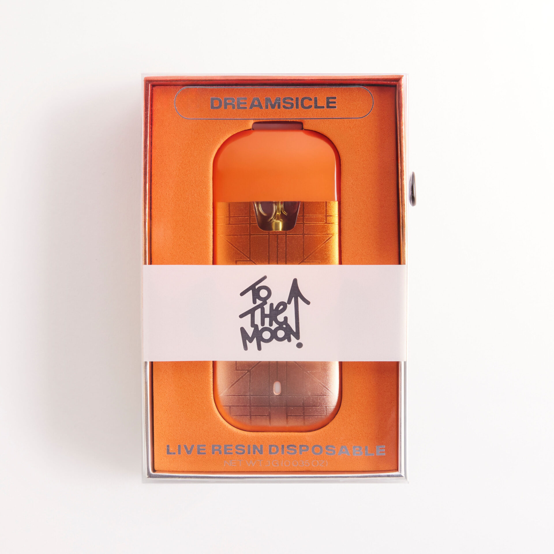 To The Moon Dreamsicle Live Resin All-In-One Vapes  (Sativa) 86.57% {1g}