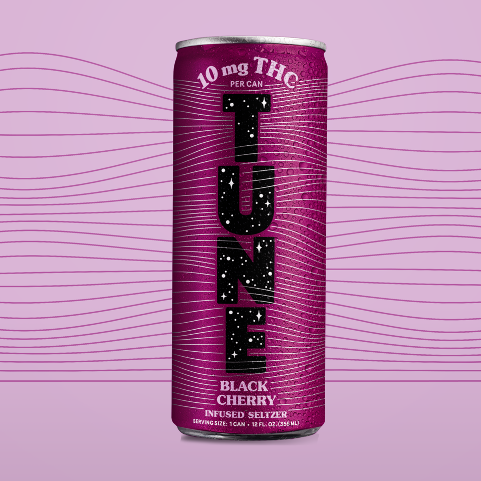 Tuned Black Cherry Drink 4-pack {20mg}