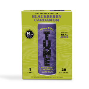 Tuned Blackberry Cardamom Drink 4-pack {20mg}