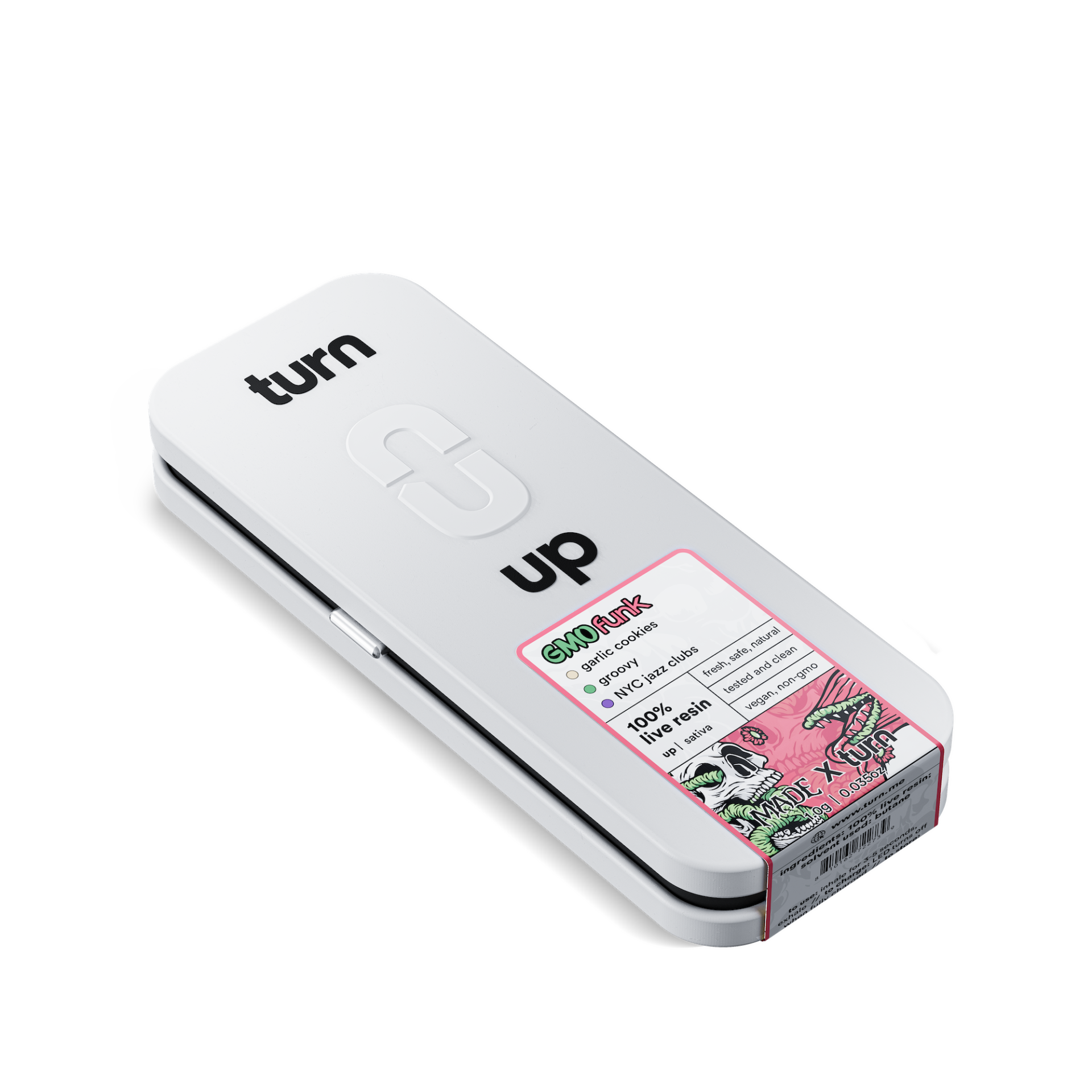 TURN GMO Funk Live Resin All-In-One Vapes (Sativa) 86% {1g}