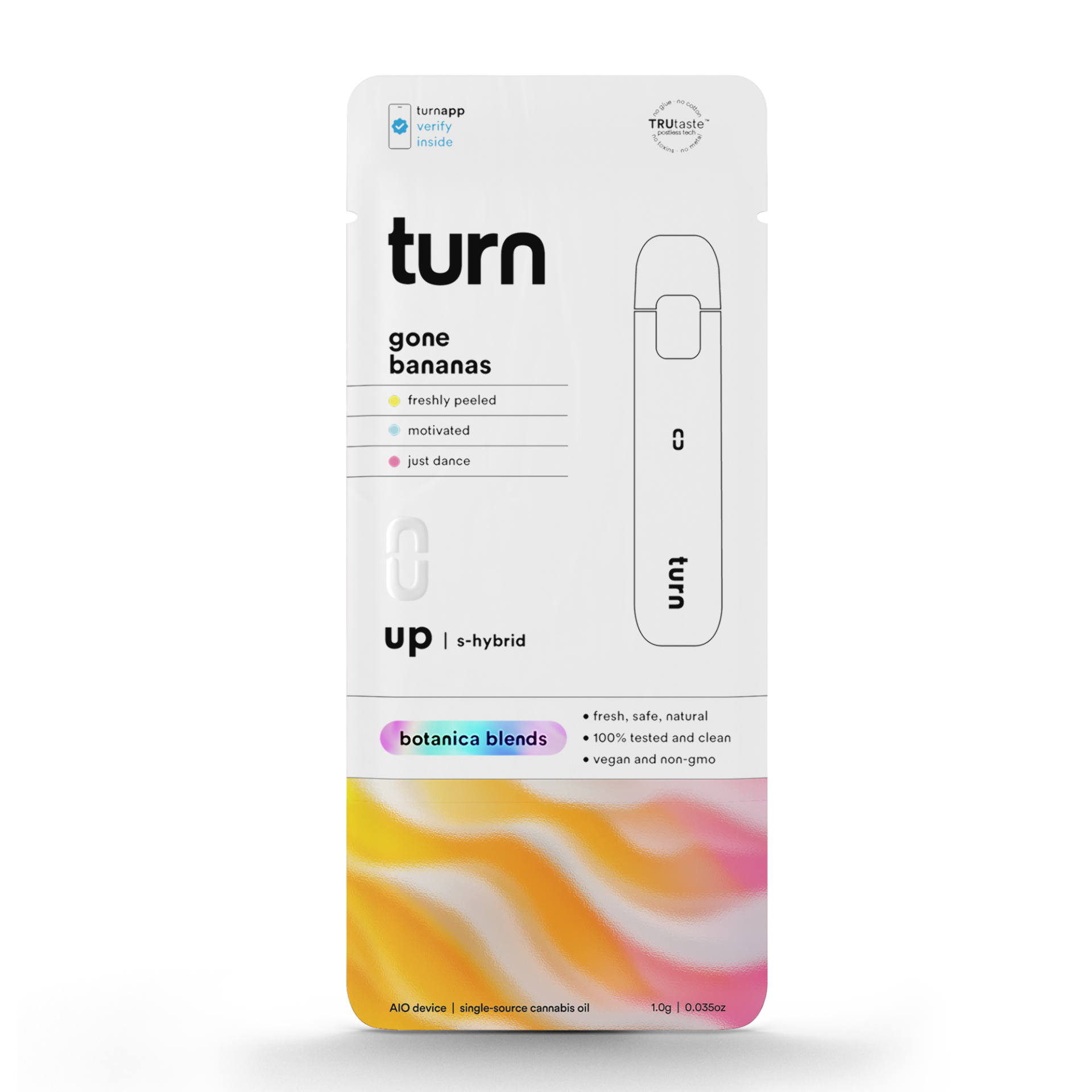 TURN Gone Bananas All-In-One Vapes  (Sativa) {1g}