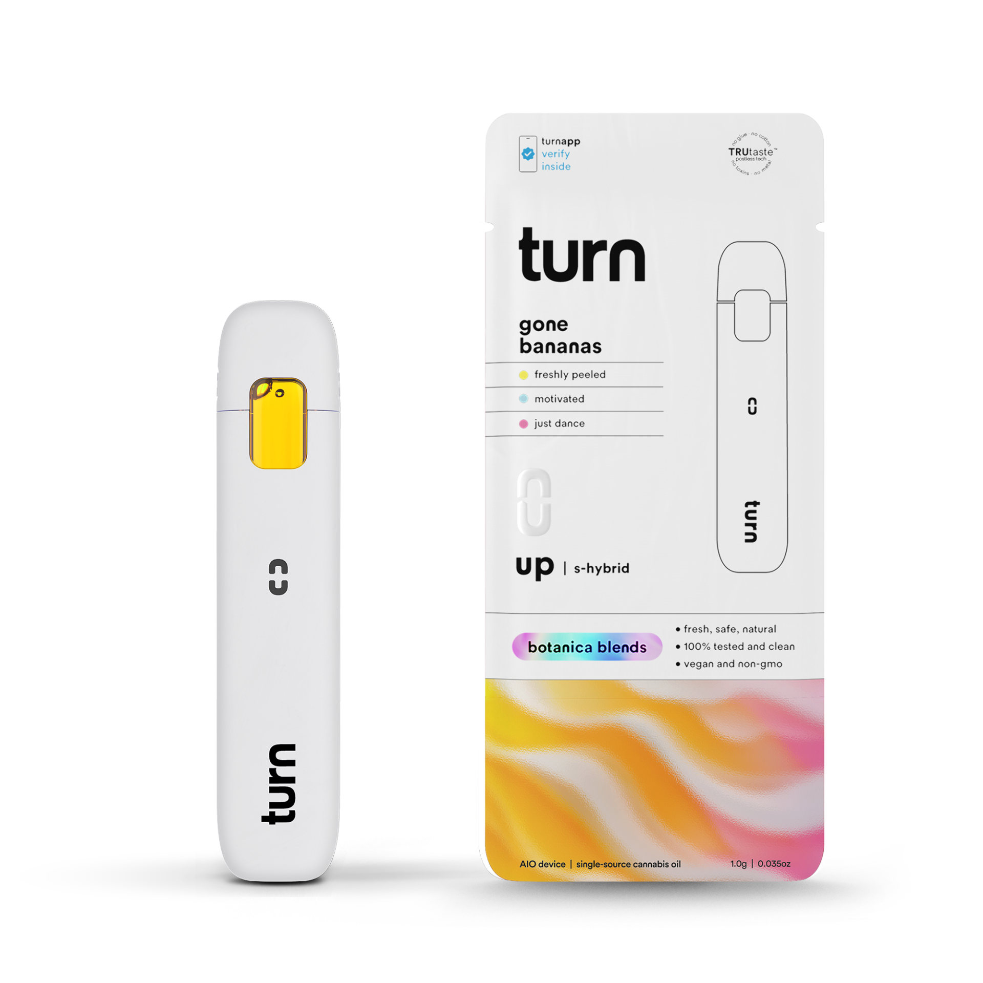 TURN Gone Bananas All-In-One Vapes  (Sativa) {1g}