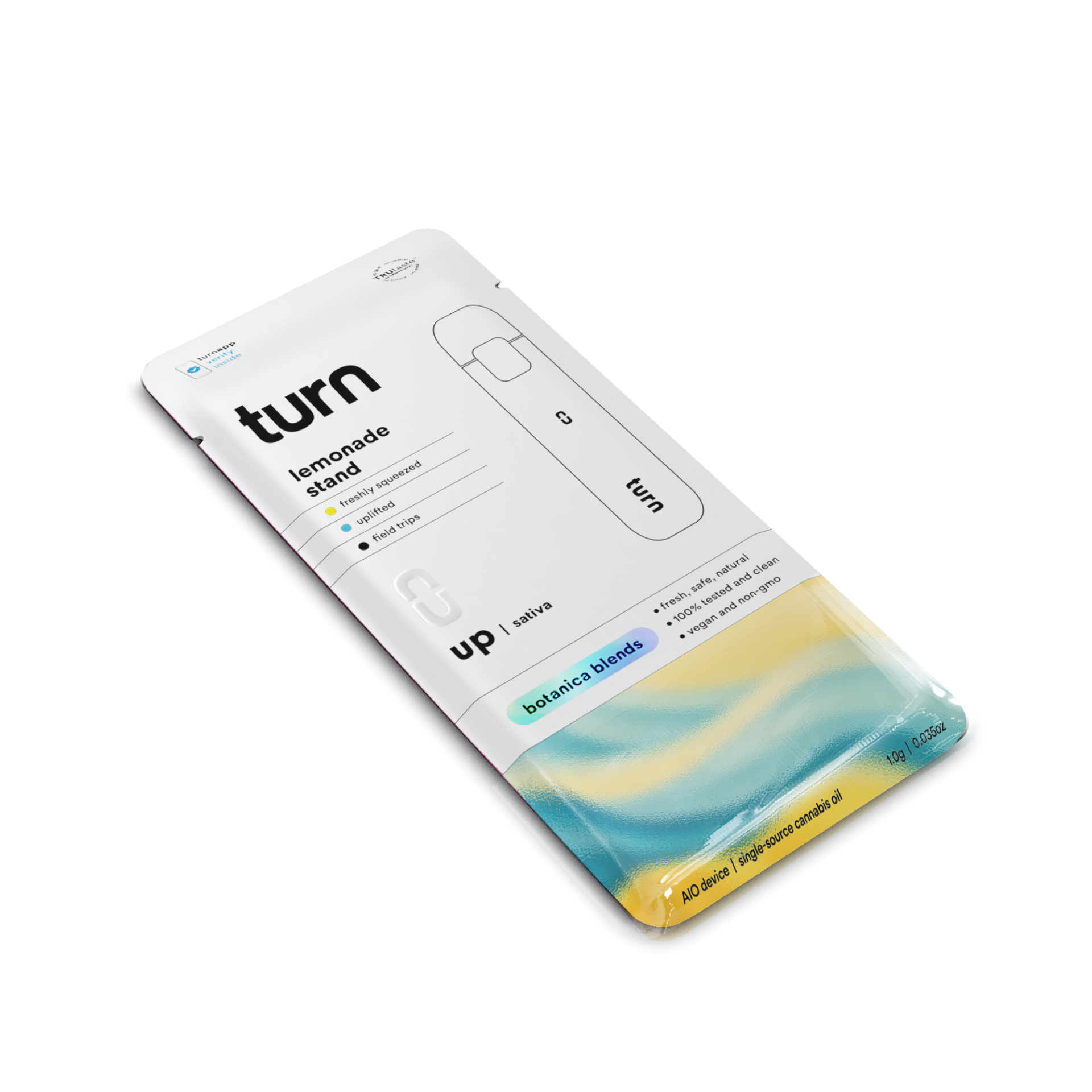 TURN Lemonade Stand All-In-One Vapes 81.90% {1g}